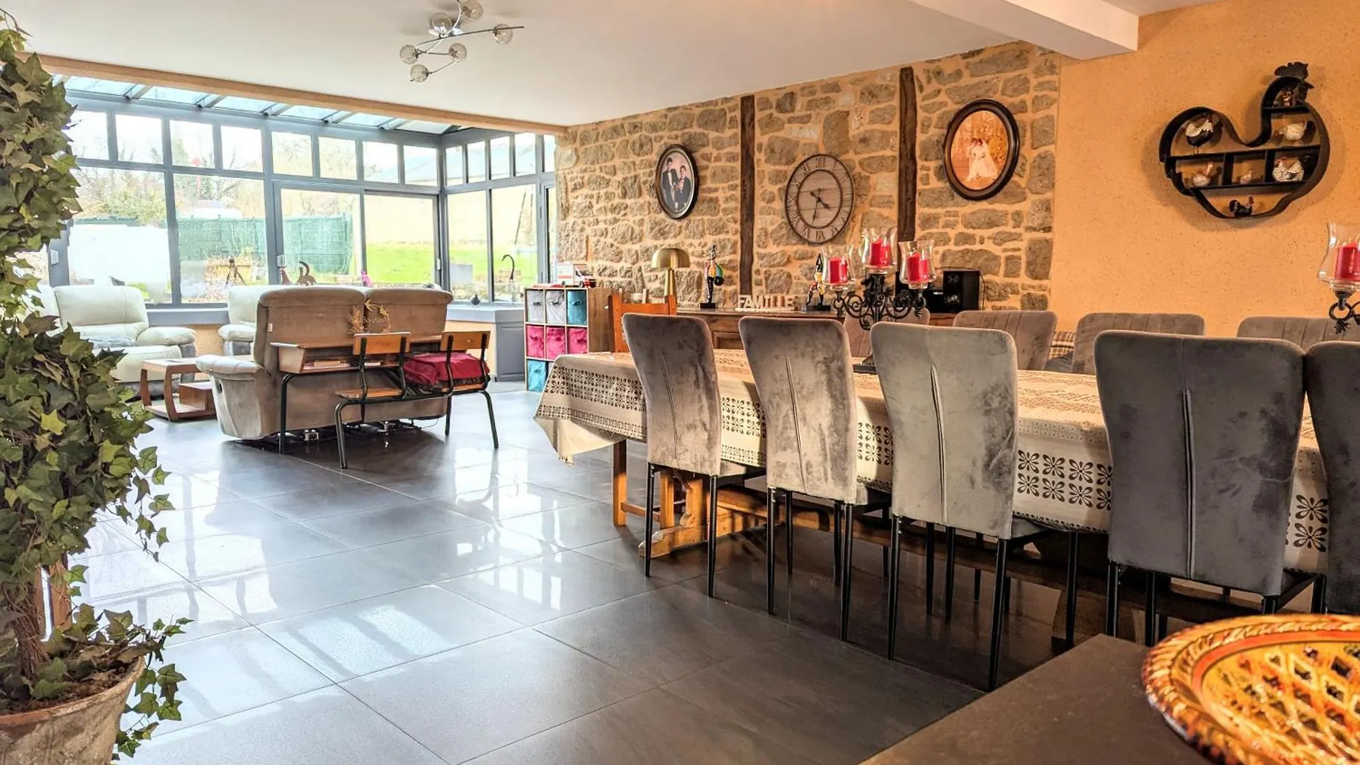 Tatil Evi L'Etable Villa Saint-Remy-du-Plein